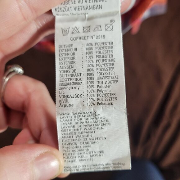 Rare Rossignol Ski Performance Wear Multicolored Half Zip Pullover Size 14 - Picture 3 of 9